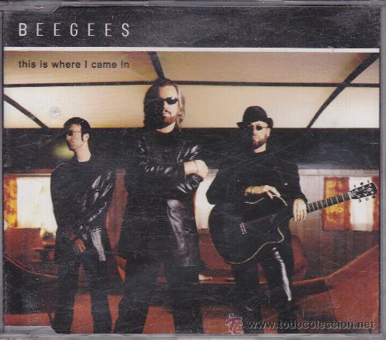CDs de m&uacute;sica: BEE GEES-THIS IS WHERE I CAME IN CDSINGLE 2000 (MEXICO)