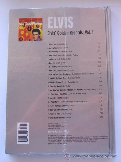 CDs de m&uacute;sica: ELVIS . CD + LIBRO .  ELVIS GOLDEN RECORDS - Foto 2