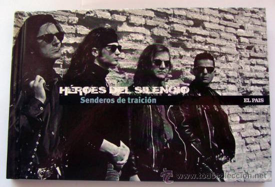 CDs de m&uacute;sica: HEROES DEL SILENCIO . CD + LIBRO . SENDEROS DE TRAICION - Foto 1