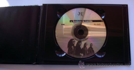 CDs de m&uacute;sica: HEROES DEL SILENCIO . CD + LIBRO . SENDEROS DE TRAICION - Foto 2