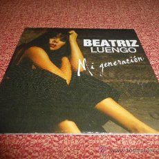 CDs de Música: BEATRIZ LUENGO MI GENERACION CD SINGLE PROMOCIONAL PORTADA DE CARTON DEL AÑO 2004 2 TEMAS UPA DANCE