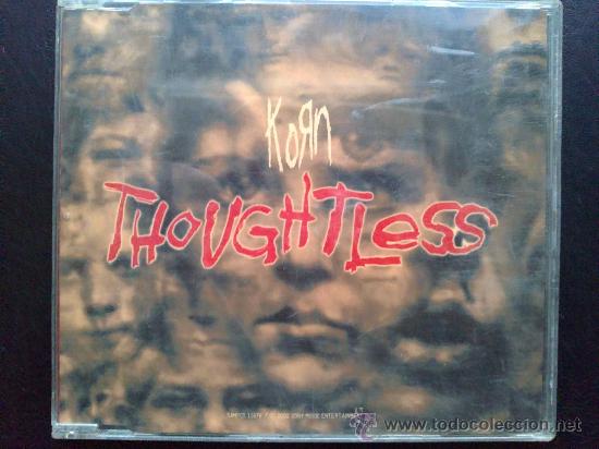 CDs de m&uacute;sica: KORN, THOUGHTLESS - MAXI CD - Foto 1