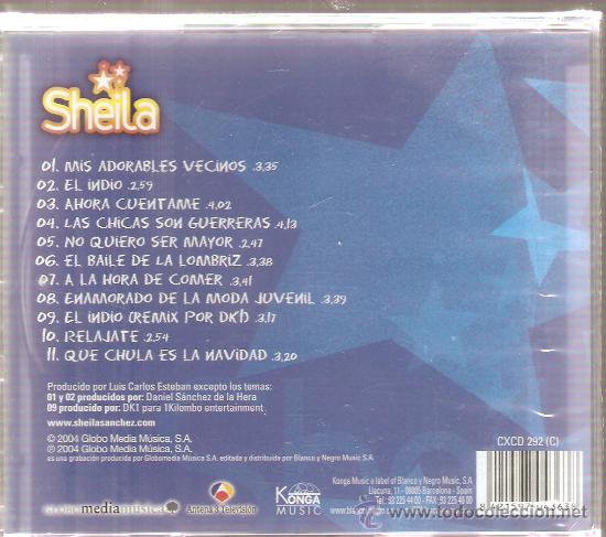 CDs de m&uacute;sica: CD SHEILA - MIS ADORABLES VECINOS - Foto 2