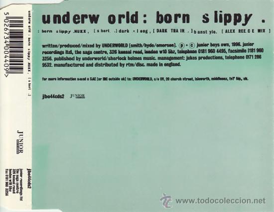 CDs de m&uacute;sica: UNDERWORLD - BORN SLEEPY ( SHORT ) 1 TRACK CD SINGLE - Foto 1