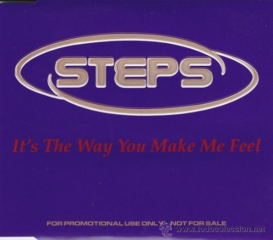 CDs de m&uacute;sica: STEPS - ITS THE WAY YOU MAKE ME FEEL ( CD SINGLE) - Foto 1