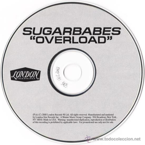 CDs de m&uacute;sica: SUGABABES - OVERLOAD ( CD SINGLE PROMO ) - Foto 1