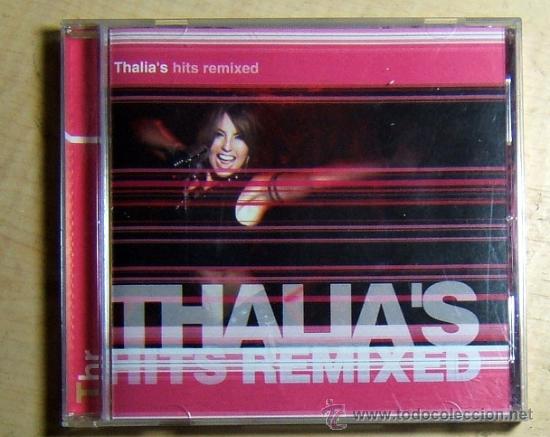 CDs de m&uacute;sica: THALIA - THALIAS HITS REMIXED - Foto 1