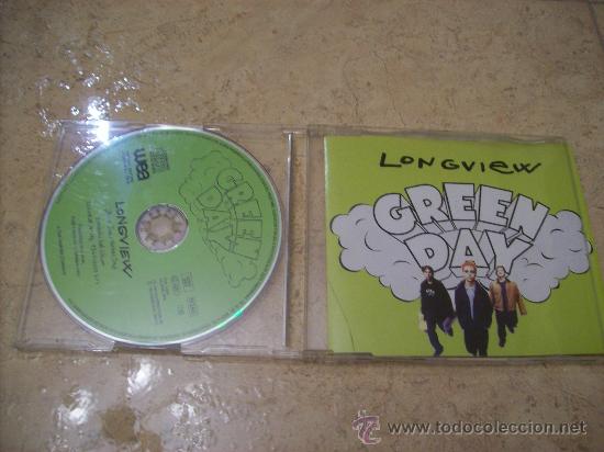 CDs de m&uacute;sica: CD SINGLE GREEN DAY - LONGVIEW - 1 CANCION - Foto 1