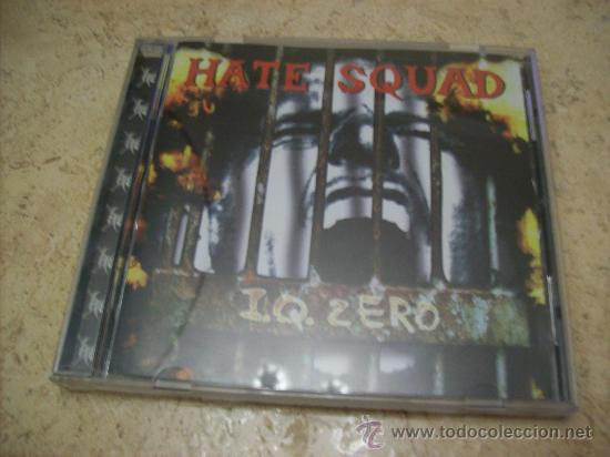 CDs de m&uacute;sica: CD HATE SQUAD - I.Q.ZERO - GUN 1995 - - Foto 1