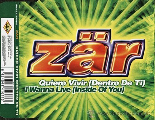 CDs de m&uacute;sica: Z&auml;R - QUIERO VIVIR DENTRO DE TI ( CD SINGLE ) - Foto 1