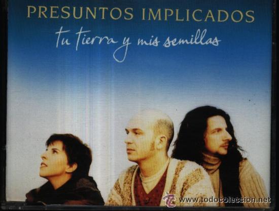 CDs de m&uacute;sica: PRESUNTOS IMPLICADOS - TU TIERRA Y MIS SEMILLAS ( CD SINGLE ) - Foto 1