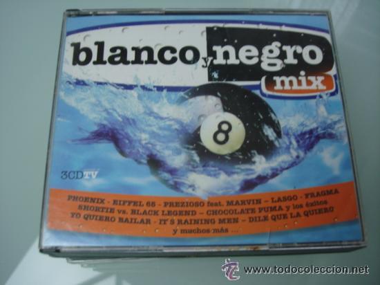 CDs de m&uacute;sica: BLANCO Y NEGRO  MIX 8 ( CD SINGLE PROMO) - Foto 1