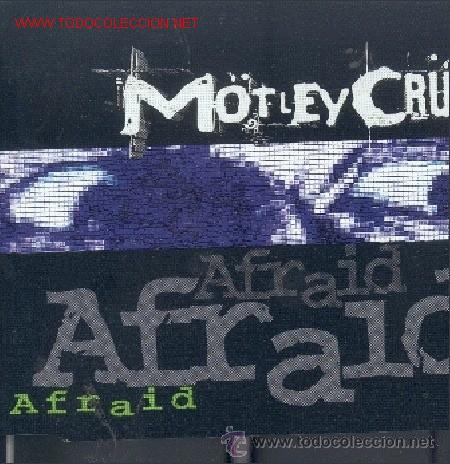 CDs de m&uacute;sica: M&Ouml;TLEY CR&Uuml;E - AFRAID ( CD SINGLE ) - Foto 1