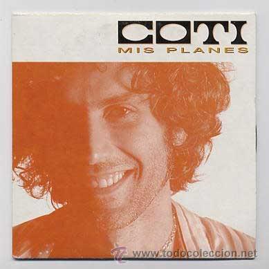 CDs de m&uacute;sica: COTI - MIS PLANES ( CD SINGLE ) - Foto 1