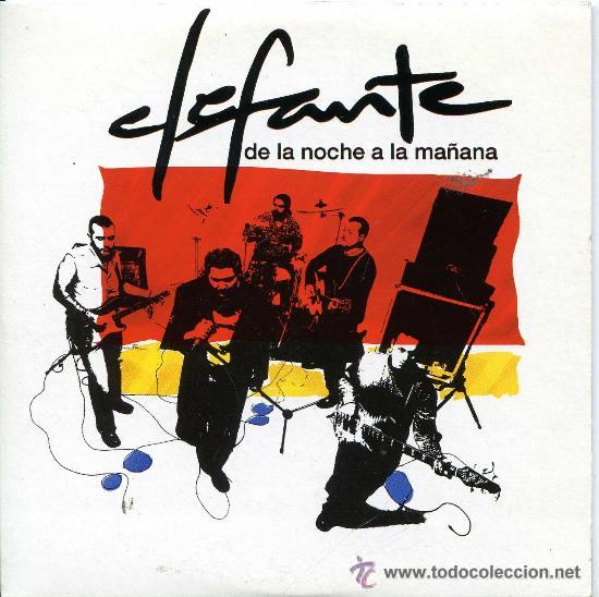 CDs de m&uacute;sica: ELEFANTE - DE LA NOCHE A LA MA&Ntilde;ANA - Foto 1