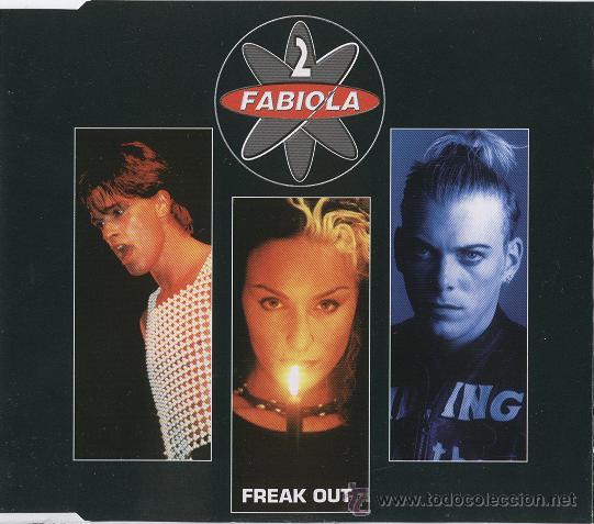 CDs de m&uacute;sica: 2 FABIOLA - FREAK OUT  97 REMIX ( CD SINGLE ) - Foto 1