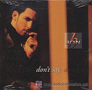 CDs de m&uacute;sica: JON B - DONT SAY ( CD SINGLE ) - Foto 1