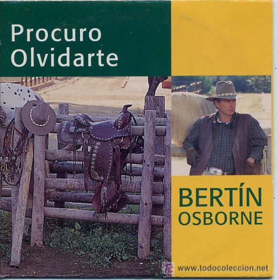 CDs de m&uacute;sica: BERTIN OSBORNE - PROCURO OLVIDARTE ( CD SINGLE ) - Foto 1