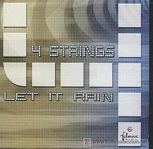 CDs de m&uacute;sica: 4 STRINGS - LET IT RAIN ( CD SINGLE ) - Foto 1