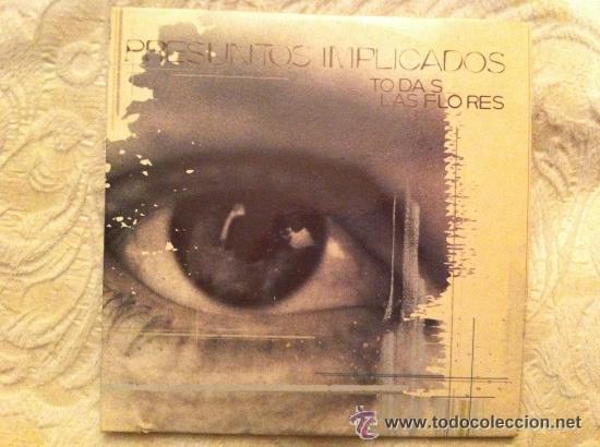 CDs de m&uacute;sica: PRESUNTOS IMPLICADOS - TODAS LAS FLORES ( CD SINGLE ) - Foto 1