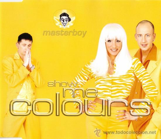 CDs de m&uacute;sica: MASTERBOY - SHOW ME COLOURS ( CD SINGLE ) - Foto 1