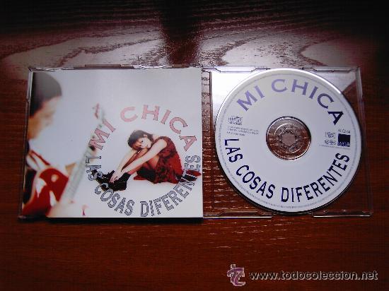 CDs de m&uacute;sica: MI CHICA - LAS COSAS DIRERENTES ( CD SINGLE) - Foto 1