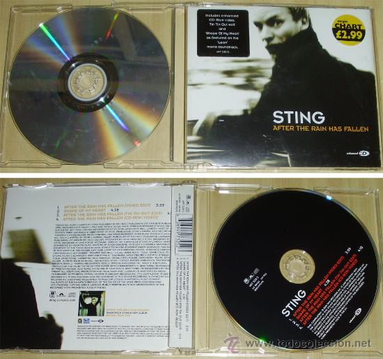 CDs de m&uacute;sica: - STING AFTER THE RAIN HAS FALLEN 1 CD - Foto 1
