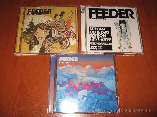 Lote 3 Album Cd Dvd Feeder Echo Park Pushing Buy Cd S Of Rock