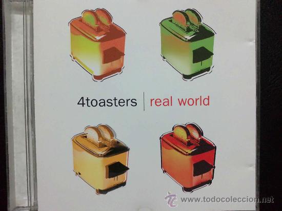 CDs de m&uacute;sica: 4 TOASTERS - REAL WORLD - CD - Foto 1