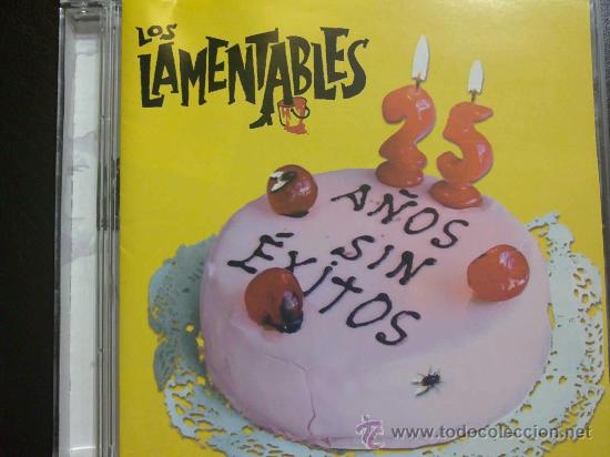 CDs de m&uacute;sica: LOS LAMENTABLES - 25 A&Ntilde;OS SIN &Eacute;XITOS - CD - Foto 1