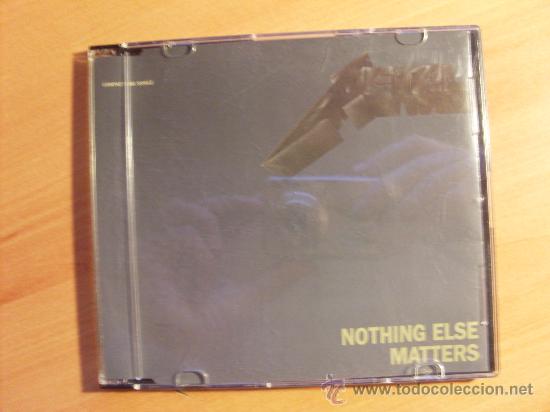 CDs de m&uacute;sica: METALLICA ( NOTHING ELSE MATTERS) CD 4 TRACKS (CDIB3) - Foto 1