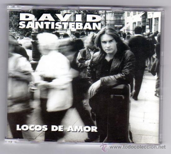 CDs de m&uacute;sica: DAVID SANTISTEBAN - LOCOS DE AMOR ( CD SINGLE ) - Foto 1