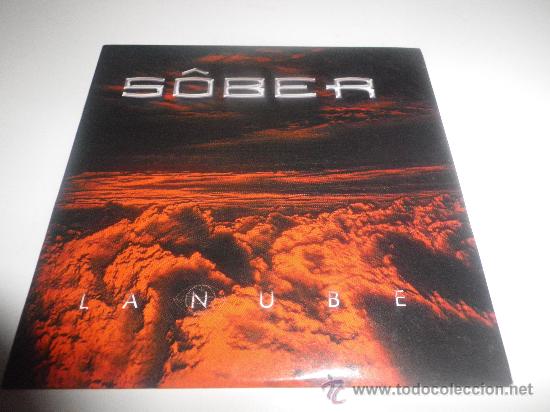 Music CDs: SOBER La nube CD SINGLE PROMOCIONAL CON LA PORTADA DE CARTON DEL A&Ntilde;O 2004 SAVIA SKIZOO 1 TEMA