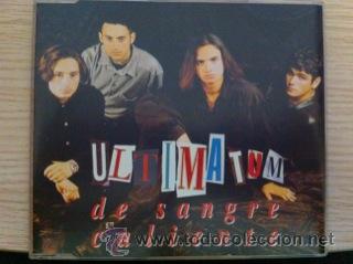 CDs de m&uacute;sica: ULTIMATUM - DE SANGRE CALIENTE ( CD SINGLE ) - Foto 1