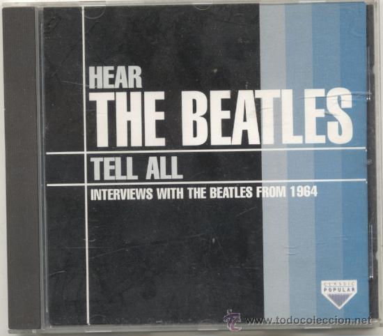 CDs de m&uacute;sica: CD SINGLE // HEAR THE BEATLES TELL ALL - Foto 1