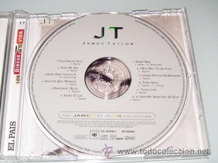 CDs de m&uacute;sica: JAMES TAYLOR - JT - CD - 2003 SPAIN - COMO NUEVO - Foto 2
