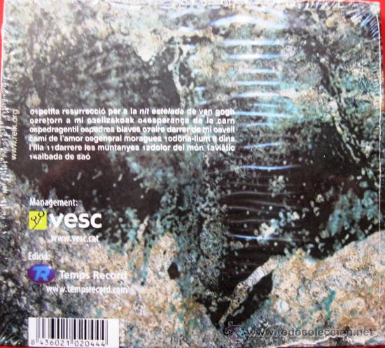 CDs de m&uacute;sica: Relk - Pedres Blaves - CD Temps Record 2006 - Catal&agrave; BPY - Foto 2