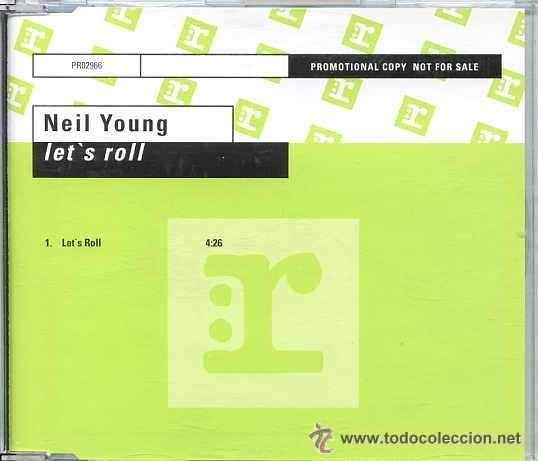 CDs de m&uacute;sica: NEIL YOUNG / Let&acute;s roll (CD Single) - Foto 1