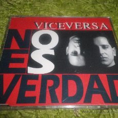 CDs de Música: VICEVERSA NO ES VERDAD CD SINGLE CON LA PORTADA DE PLASTICO 3 TEMAS REMIX. Lote 359741715