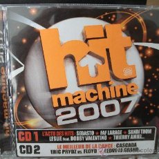 CDs de Música: DOBLE CD HIT MACHINE 2007, 40 TEMAS, CON SEBASTO, FAF LARAGE, BEYONCÉ, CASCADA, FEDDE LE GRAND...
