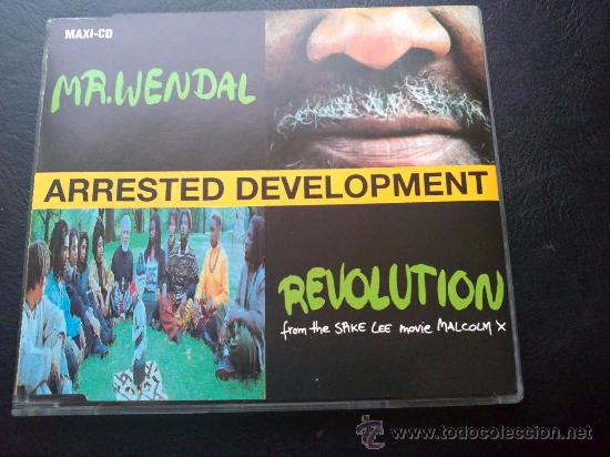 CDs de m&uacute;sica: ARRESTED DEVELOPMENT - MR. WENDAL - REVOLUTION - MAXI CD 4 TEMAS - Foto 1