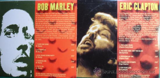 CDs de m&uacute;sica: DOS CDS UNO DE ERIC CLAPTON Y OTRO DE BOB MARLEY - Foto 1