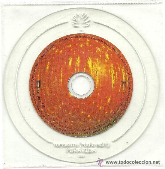 CDs de m&uacute;sica: PURAVIDA - TORMENTA ( CD SINGLE ) HEROES DEL SILENCIO - Foto 1