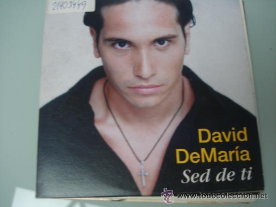 CDs de m&uacute;sica: DAVID DE MARIA - SED DE TI ( CD SINGLE ) - Foto 1