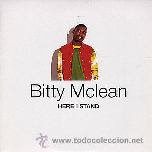 CDs de m&uacute;sica: BITTY MCLEAN - HERE I STAND ( CD SINGLE ) - Foto 1