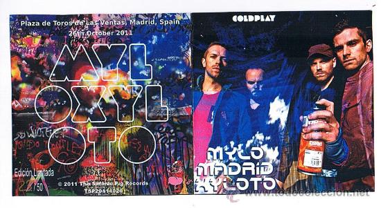 CDs de m&uacute;sica: COLDPLAY - MILO MADRID XILOTO 2 CDs - Foto 1
