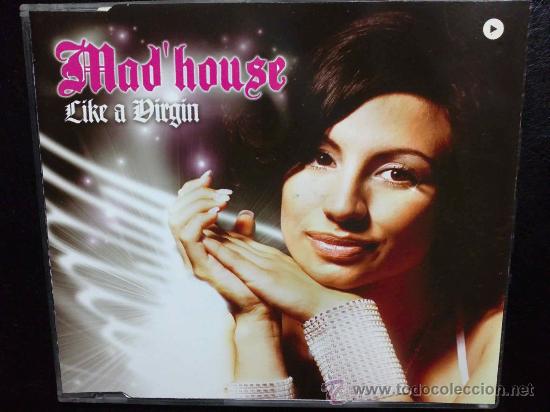 CDs de m&uacute;sica: MAD HOUSE - LIKE A VIRGIN - CD SINGLE 3 TEMAS - Foto 1
