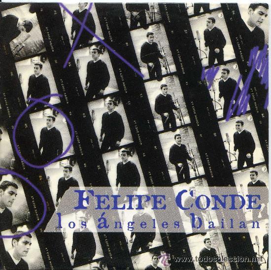 CDs de m&uacute;sica: FELIPE CONDE - LOS ANGELES BAILAN ( CD SINGLE ) - Foto 1