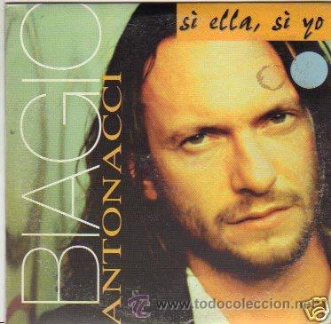 CDs de m&uacute;sica: BIAGIO ANTONACCI - SI ELLA SI YO ( CD SINGLE ) - Foto 1