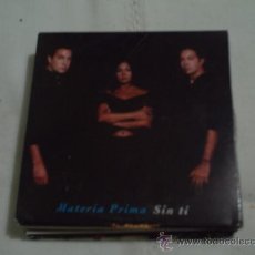 CDs de Música: MATERIA PRIMA-SIN TI ( SINGLE PROMO ) PEPETO